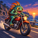 Murloc riding a motorcycle — 2026-10-12 09:58 UTC
