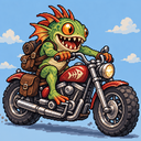 Murloc riding a motorcycle — 2026-10-12 14:07 UTC