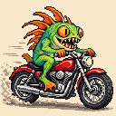 Murloc riding a motorcycle — 2026-10-12 20:00 UTC