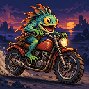 Murloc riding a motorcycle — 2026-10-12 22:04 UTC