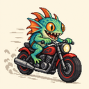 Murloc riding a motorcycle — 2026-10-13 00:05 UTC