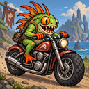 Murloc riding a motorcycle — 2026-10-13 00:59 UTC