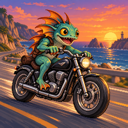 Murloc riding a motorcycle — 2026-10-13 02:07 UTC