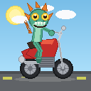 Murloc riding a motorcycle — 2026-10-13 14:03 UTC