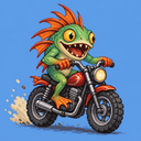 Murloc riding a motorcycle — 2026-10-13 15:59 UTC