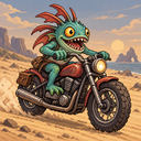 Murloc riding a motorcycle — 2026-10-13 17:05 UTC