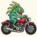 Murloc riding a motorcycle — 2026-10-13 20:00 UTC
