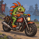 Murloc riding a motorcycle — 2026-10-13 22:04 UTC