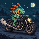 Murloc riding a motorcycle — 2026-10-13 23:58 UTC