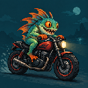 Murloc riding a motorcycle — 2026-10-14 02:06 UTC