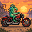 Murloc riding a motorcycle — 2026-10-14 05:06 UTC