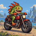 Murloc riding a motorcycle — 2026-10-14 13:06 UTC