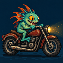 Murloc riding a motorcycle — 2026-10-14 14:05 UTC