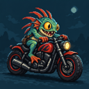 Murloc riding a motorcycle — 2026-10-14 15:08 UTC