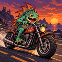 Murloc riding a motorcycle — 2026-10-14 16:59 UTC