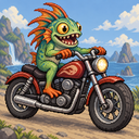 Murloc riding a motorcycle — 2026-10-14 16:59 UTC