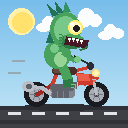 Murloc riding a motorcycle — 2026-10-14 18:04 UTC