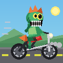 Murloc riding a motorcycle — 2026-10-14 19:03 UTC