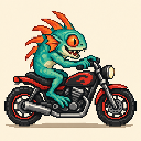Murloc riding a motorcycle — 2026-10-14 21:00 UTC