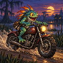 Murloc riding a motorcycle — 2026-10-14 22:02 UTC