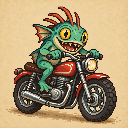 Murloc riding a motorcycle — 2026-10-15 05:06 UTC