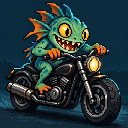 Murloc riding a motorcycle — 2026-10-15 12:04 UTC