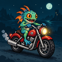 Murloc riding a motorcycle — 2026-10-15 13:11 UTC