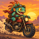 Murloc riding a motorcycle — 2026-10-15 19:58 UTC