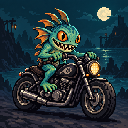 Murloc riding a motorcycle — 2026-10-16 00:01 UTC