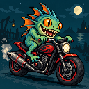 Murloc riding a motorcycle — 2026-10-16 00:01 UTC