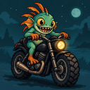 Murloc riding a motorcycle — 2026-10-16 00:58 UTC