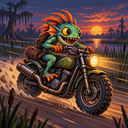 Murloc riding a motorcycle — 2026-10-03 03:04 UTC