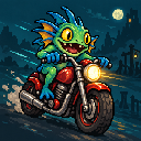 Murloc riding a motorcycle — 2026-10-16 05:04 UTC