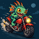 Murloc riding a motorcycle — 2026-10-16 05:04 UTC