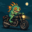 Murloc riding a motorcycle — 2026-10-16 09:00 UTC