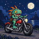 Murloc riding a motorcycle — 2026-10-16 09:57 UTC