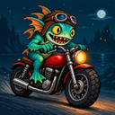 Murloc riding a motorcycle — 2026-10-16 09:59 UTC