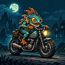 Murloc riding a motorcycle — 2026-10-16 11:07 UTC
