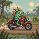 Murloc riding a motorcycle — 2026-10-16 12:58 UTC