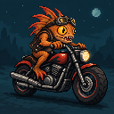 Murloc riding a motorcycle — 2026-10-16 16:00 UTC