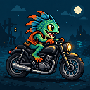 Murloc riding a motorcycle — 2026-10-16 16:00 UTC