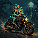 Murloc riding a motorcycle — 2026-10-16 17:06 UTC