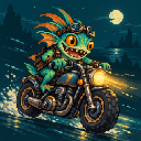Murloc riding a motorcycle — 2026-10-16 18:57 UTC