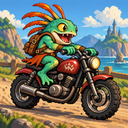 Murloc riding a motorcycle — 2026-10-16 18:57 UTC