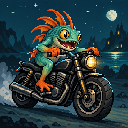 Murloc riding a motorcycle — 2026-10-16 20:00 UTC