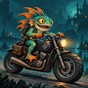 Murloc riding a motorcycle — 2026-10-16 20:00 UTC
