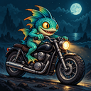 Murloc riding a motorcycle — 2026-10-16 20:00 UTC