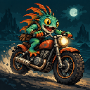 Murloc riding a motorcycle — 2026-10-16 20:57 UTC