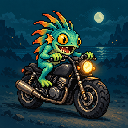 Murloc riding a motorcycle — 2026-10-16 20:58 UTC