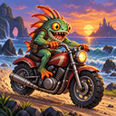 Murloc riding a motorcycle — 2026-10-04 07:04 UTC